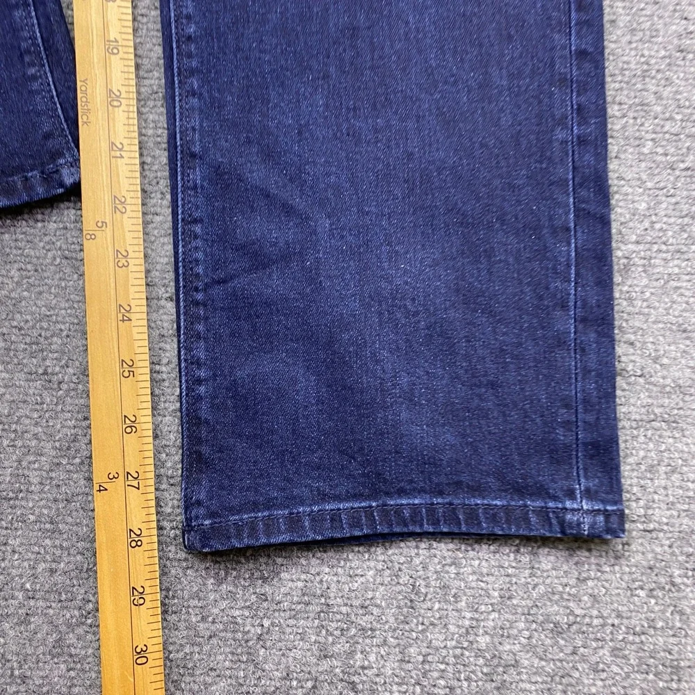 Hudson Jeans Womens Size 10 High Rise Straight Leg Dark Wash Denim Blue H0325-01